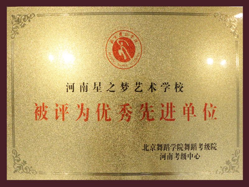 被评为优 秀先进单位