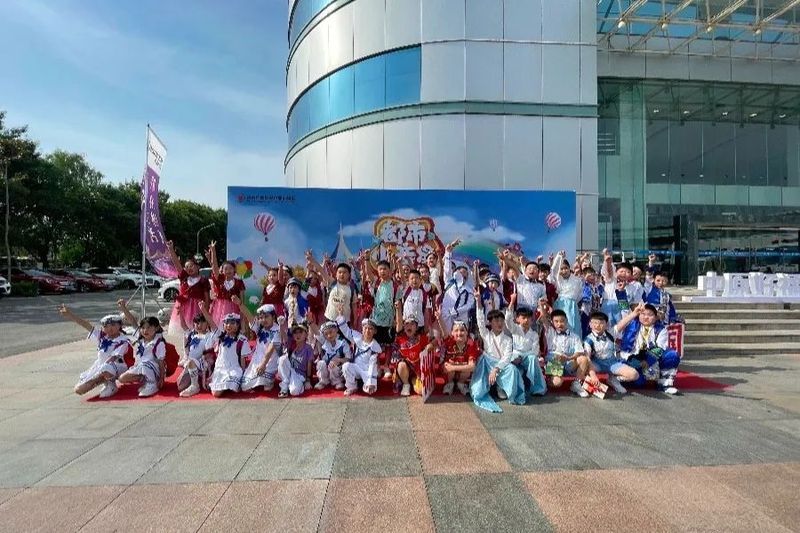 热烈祝贺星之梦艺术中心参加河南电视台庆六一文艺晚会录制